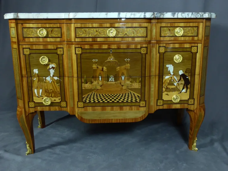 Commode transition LXV , LXVI