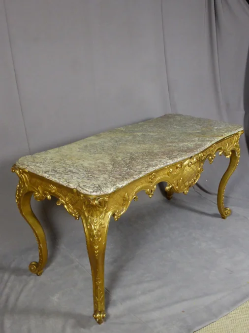 GILTWOOD TABLE