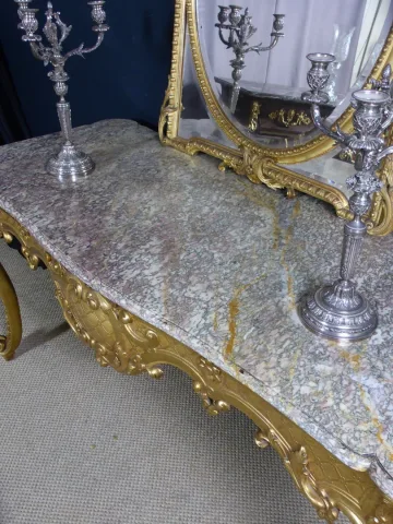 GILTWOOD TABLE