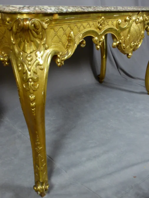 GILTWOOD TABLE