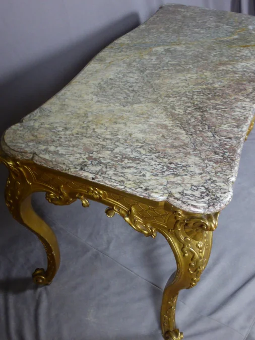 GILTWOOD TABLE