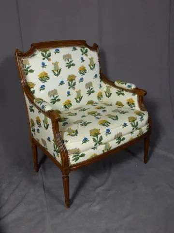 Paire de fauteuils marquises fin XIX