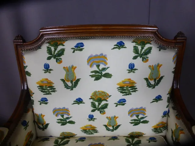 Paire de fauteuils marquises fin XIX