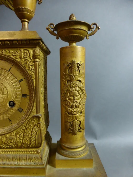 FRENCH EMPIRE STYLE CLOCK