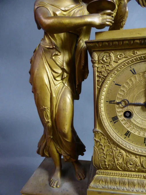 FRENCH EMPIRE STYLE CLOCK