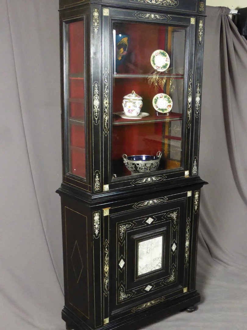 NAPOLEON III PERIOD DISPLAY CABINET
