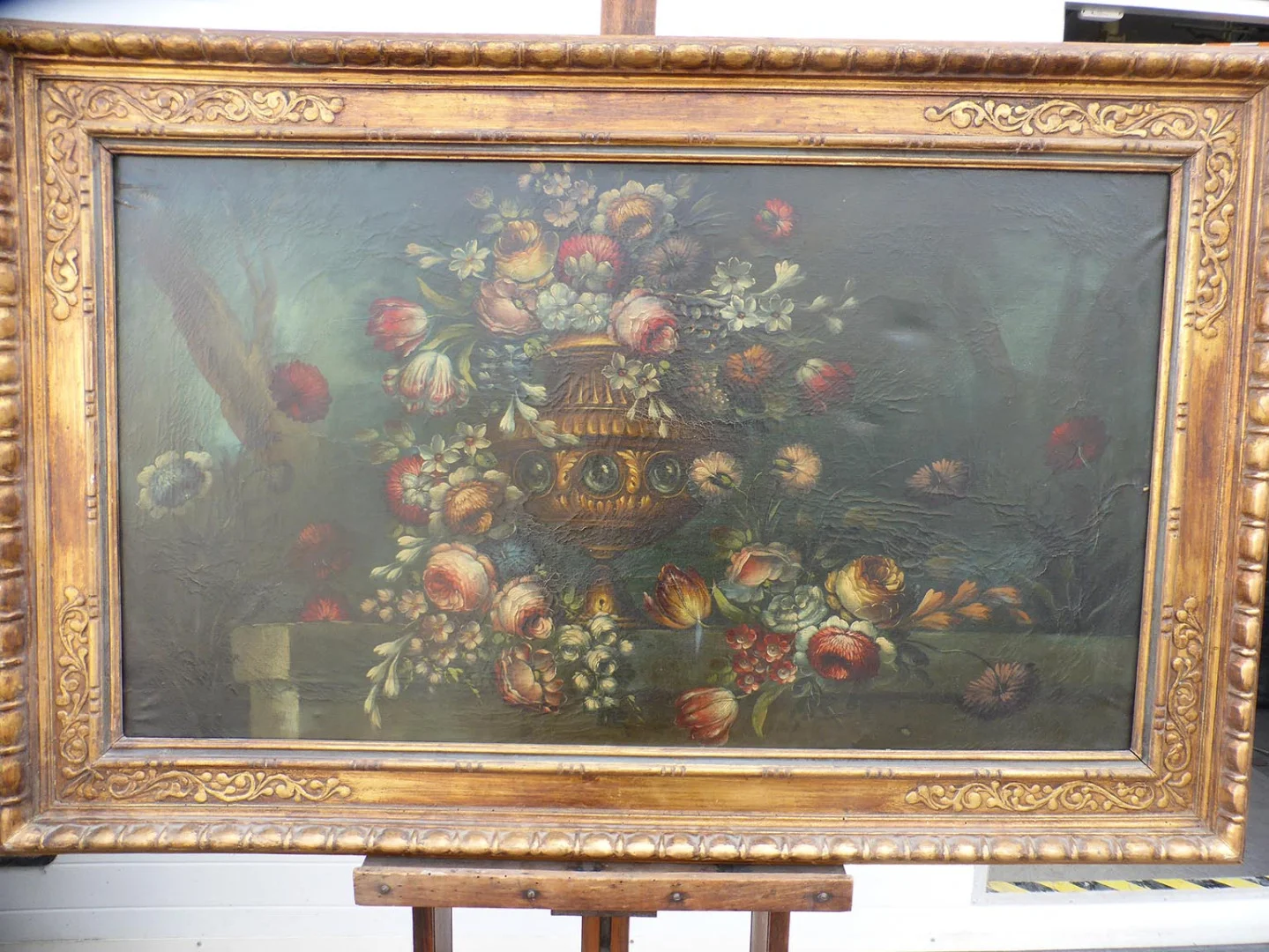 OLIO DEL XIX SECOLO SU TELA