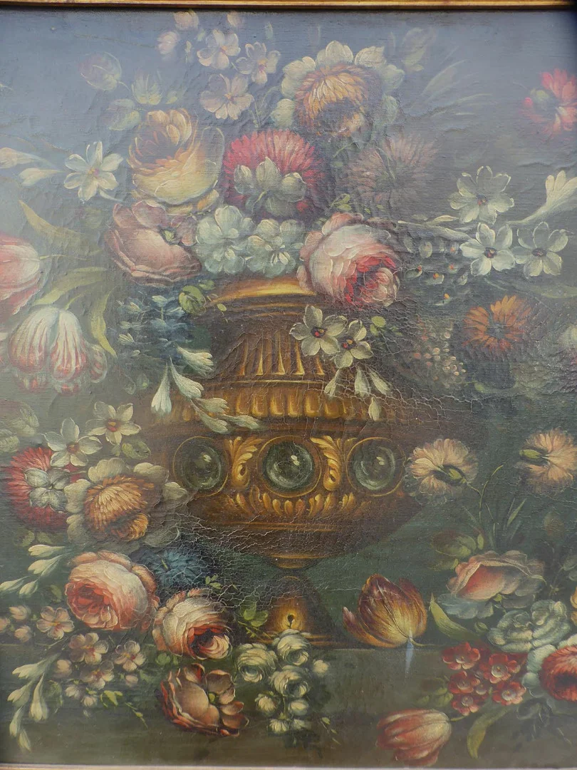 OLIO DEL XIX SECOLO SU TELA