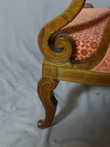 Suite de quatre fauteuils Charles X