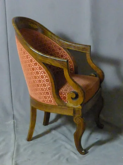 Suite de quatre fauteuils Charles X