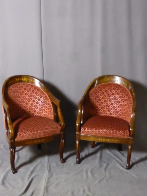 CHARLES X PERIOD ARMCHAIRS