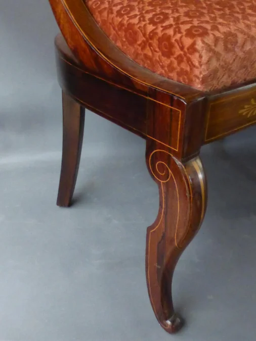 "Suite De Six Chaises Charles X Estampillées