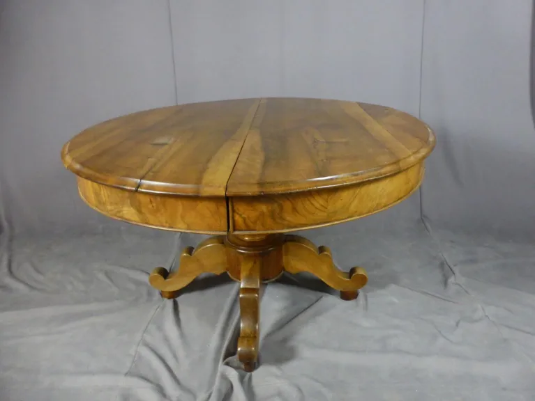 Table de salle à manger à allonges XIX