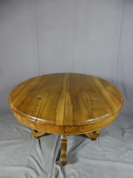 Table de salle à manger à allonges XIX