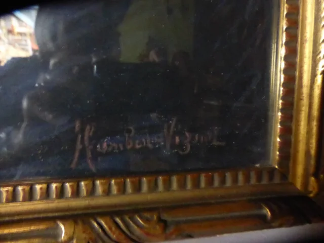 PASTEL gesigneerd HUMBERT VIGNOT