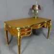 Bureau Louis XV en marqueterie