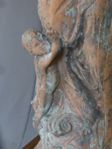 Sculpture en terre cuite