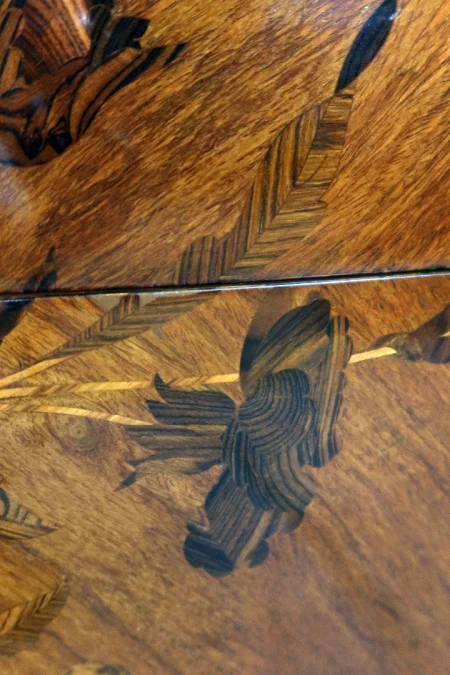 Grande commode Louis XV époque XIX