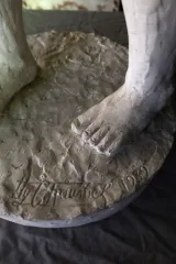 SCULTURA IN GESSO firmata CHAUMEL