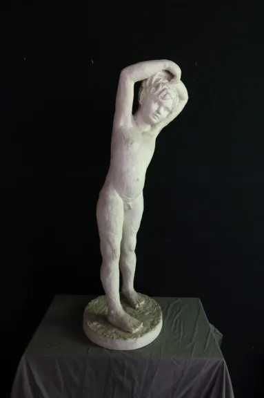 ESCULTURA EN YESO firmada CHAUMEL