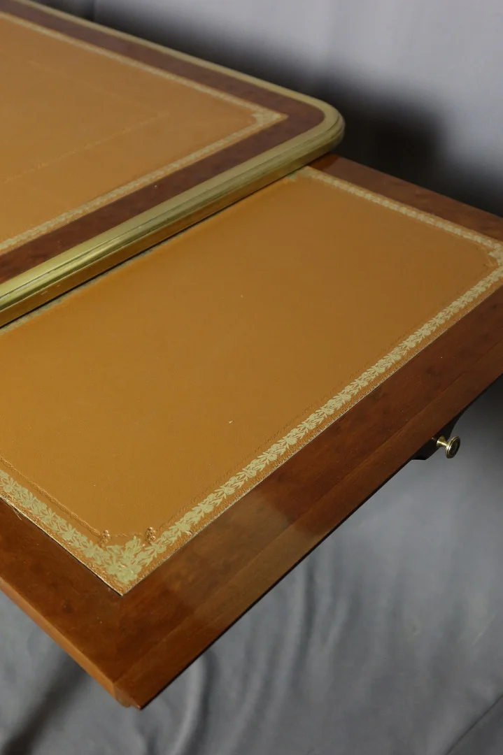 Bureau Louis XVI Acajou Moucheté XIX