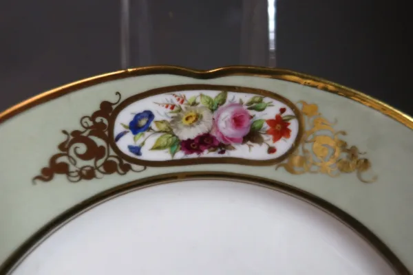 "Service à thé ou Café En Porcelaine XIX"