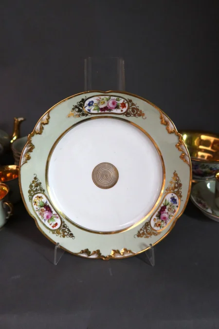 "Service à thé ou Café En Porcelaine XIX"