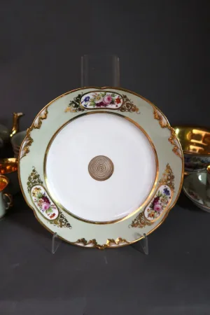 "Service à thé ou Café En Porcelaine XIX"