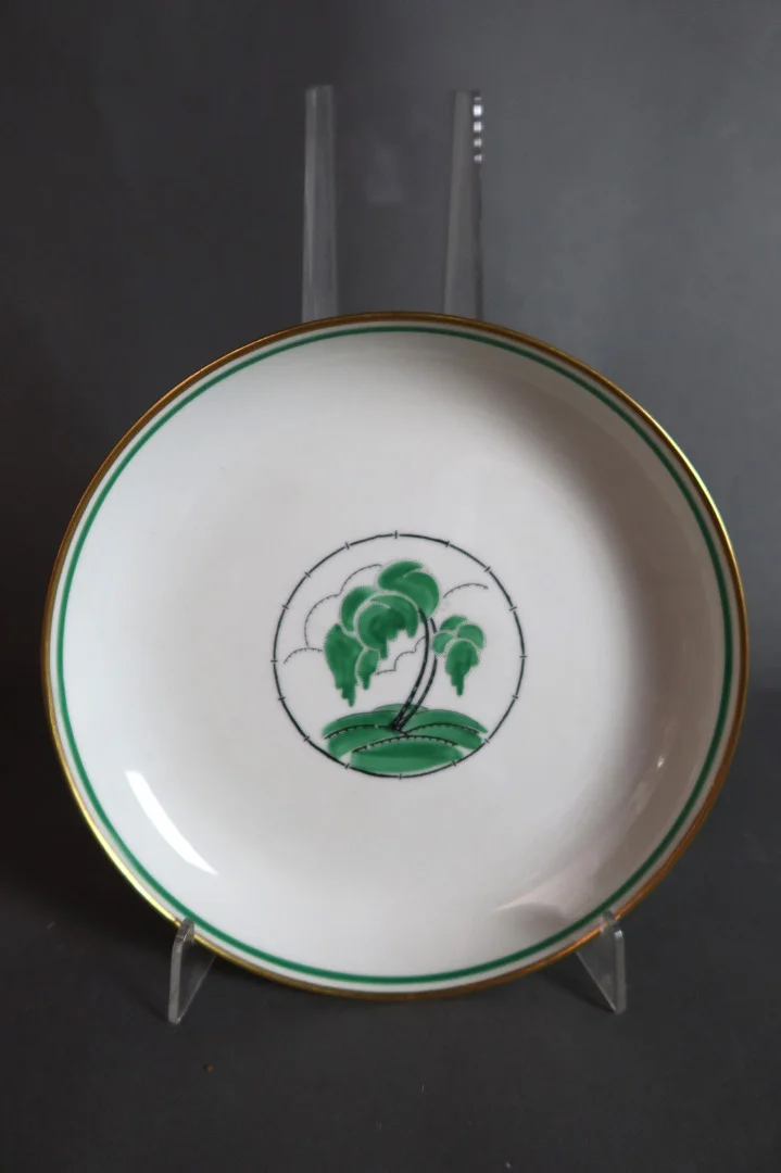 PERÍODO ART DECO SERVICIO DE TÉ Y POSTRES