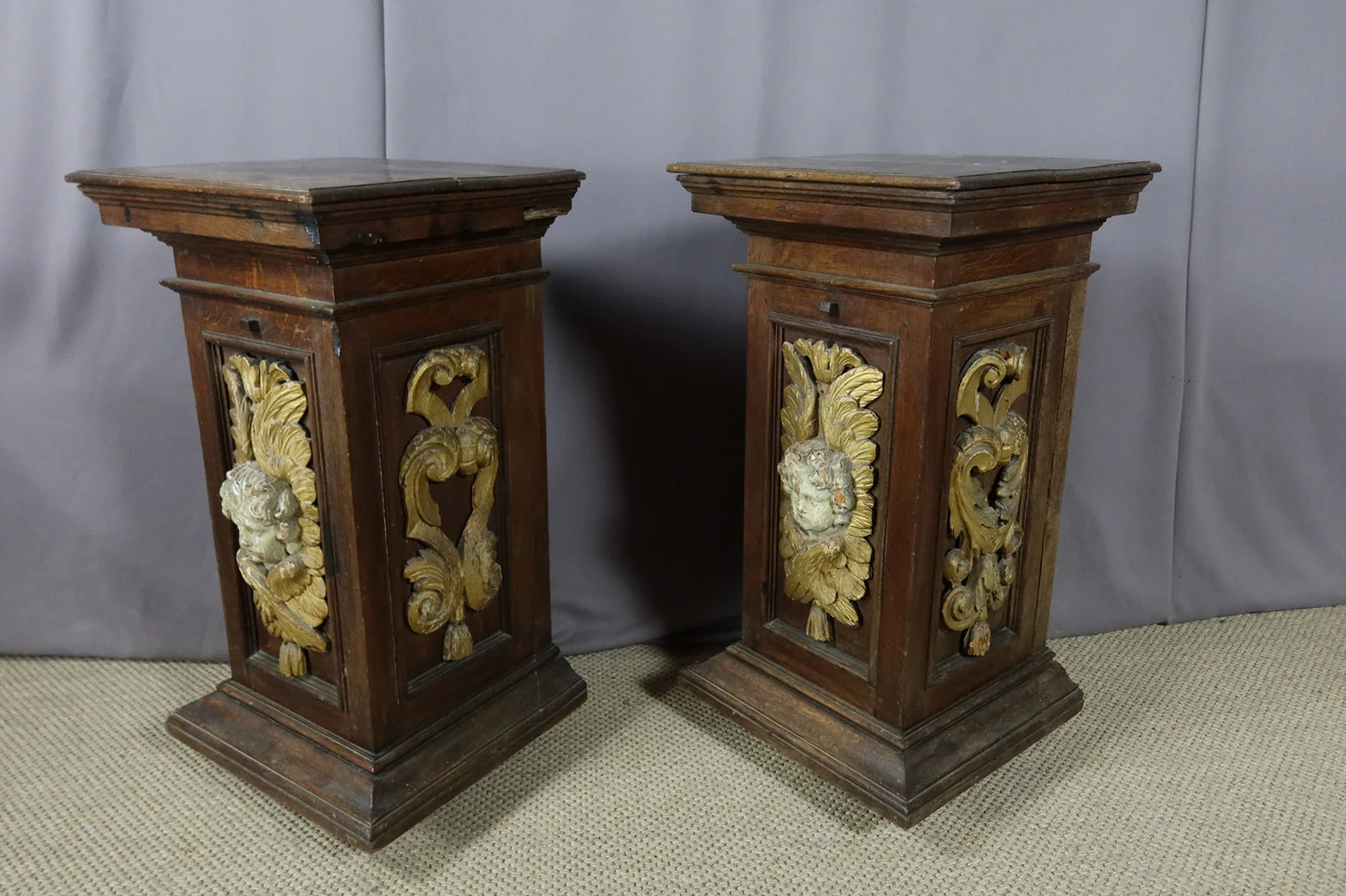 PAIR OF  STANDS