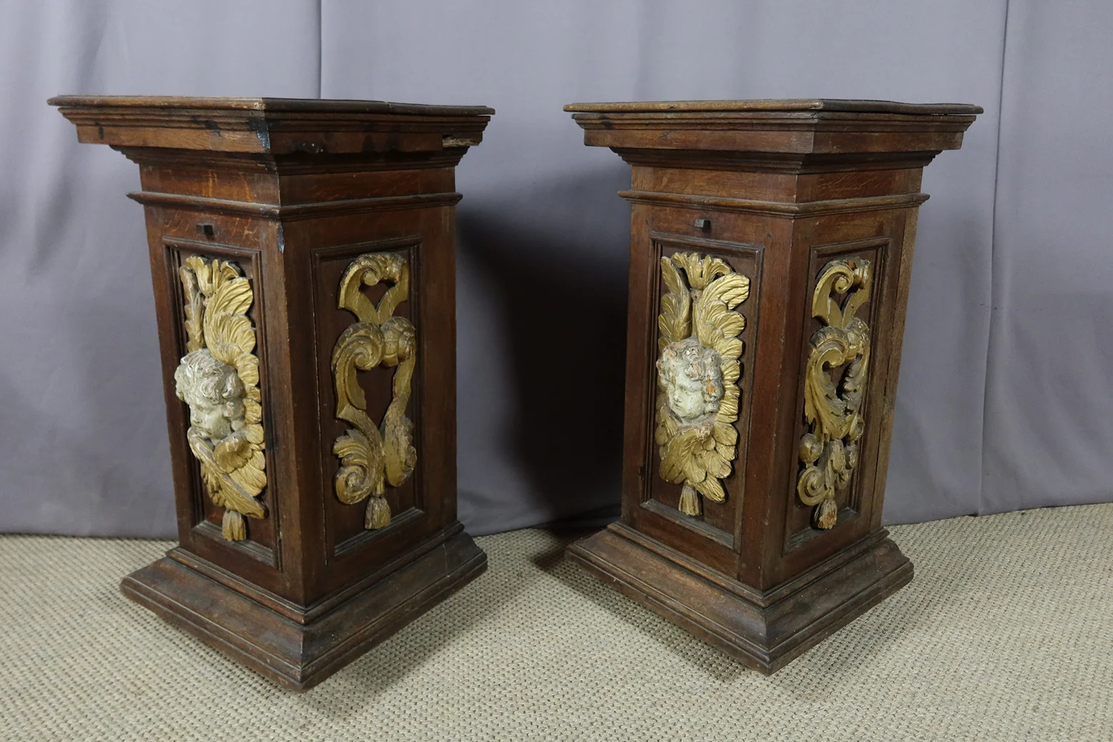PAIR OF  STANDS