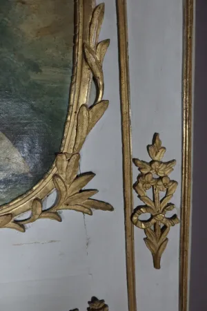 Trumeau XVIII Scène Champêtre