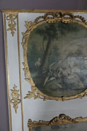 Trumeau XVIII Scène Champêtre