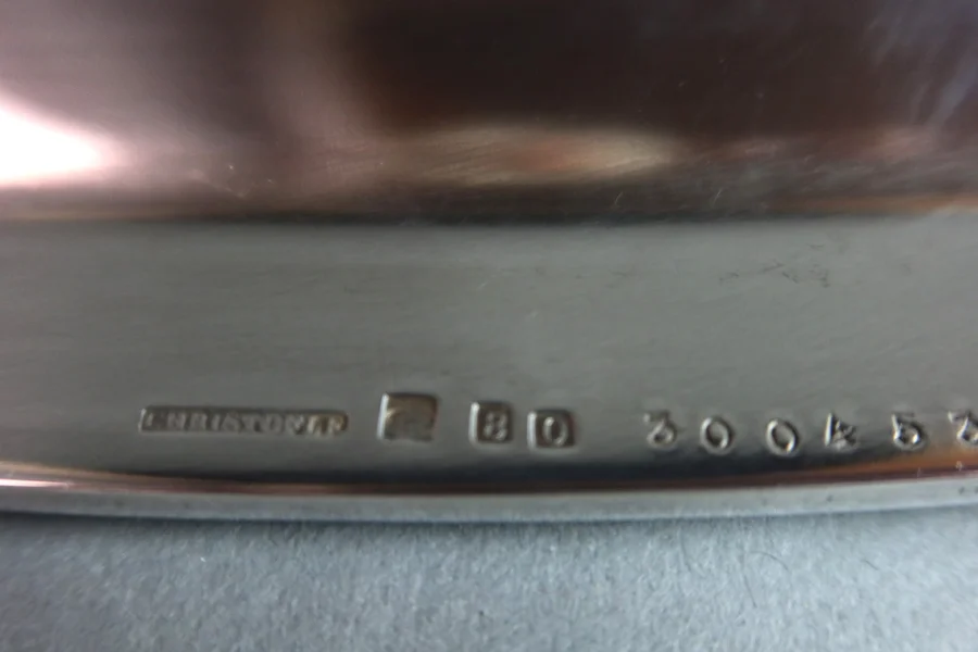 Grand plat de la maison Christofle