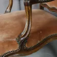 "Paire De Fauteuils Louis XV époque XVIII"