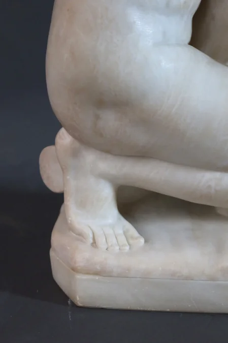 ALABASTER-SKULPTUR
