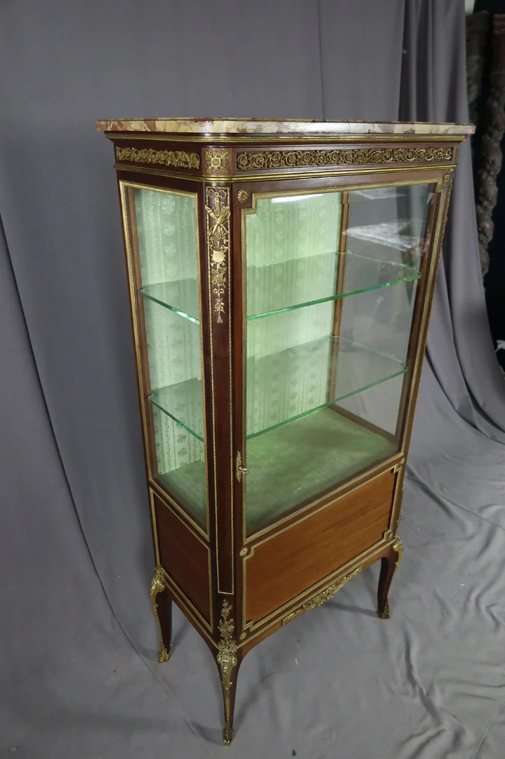 NAPOLEON III PERIOD DISPLAY CABINET