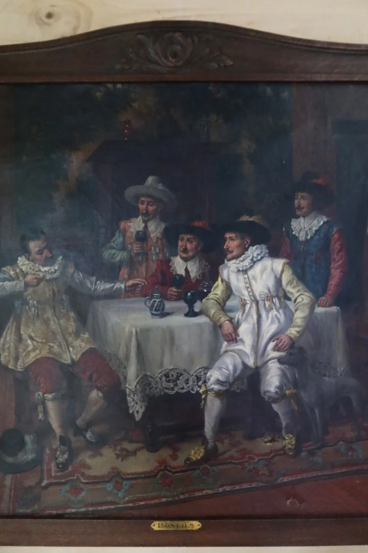 SCHILDERIJ door GASTON BONFILS
