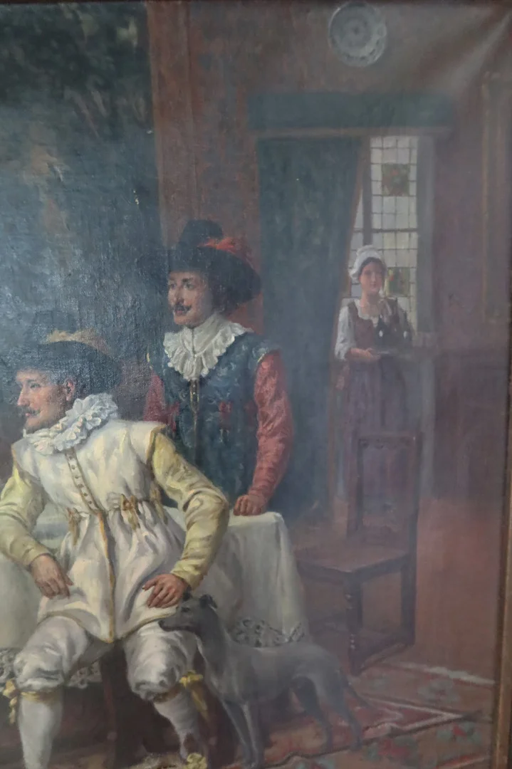 SCHILDERIJ door GASTON BONFILS