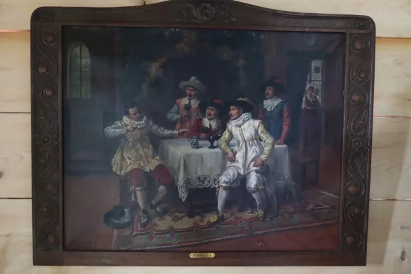 Scène d'Intérieur Par Gaston Bonfils