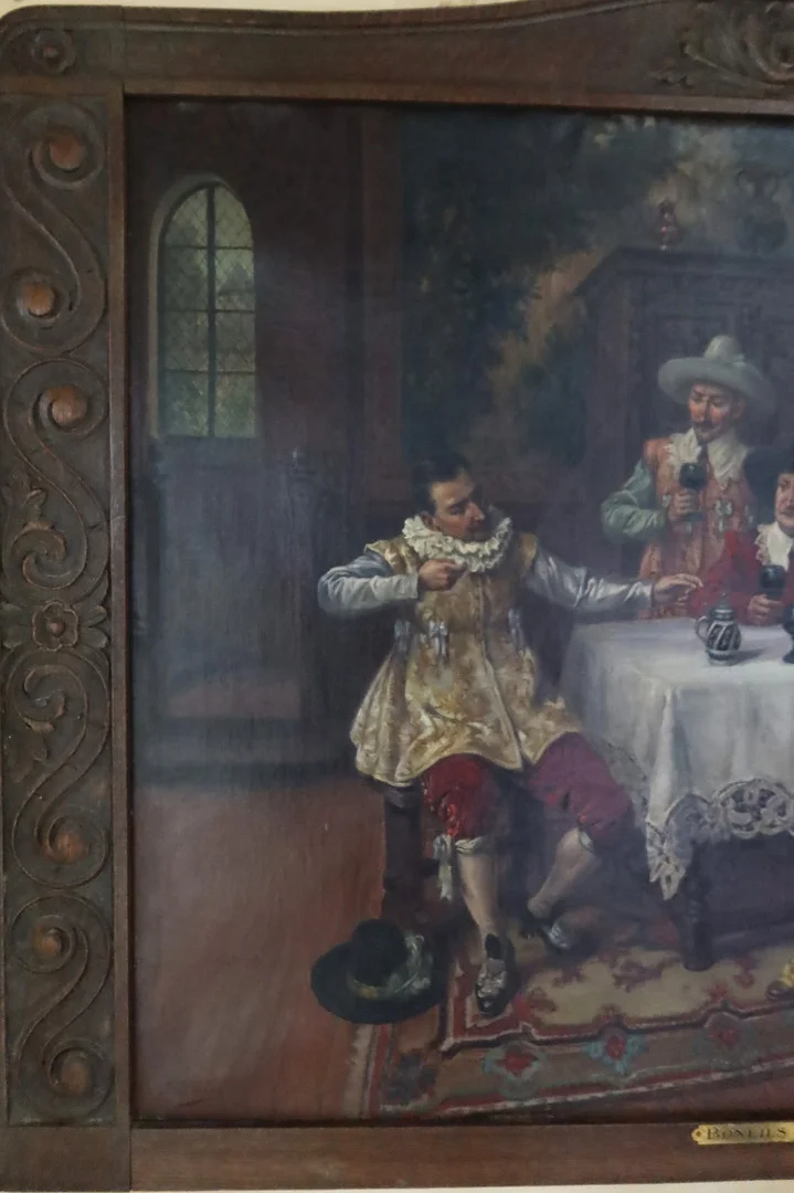 SCHILDERIJ door GASTON BONFILS