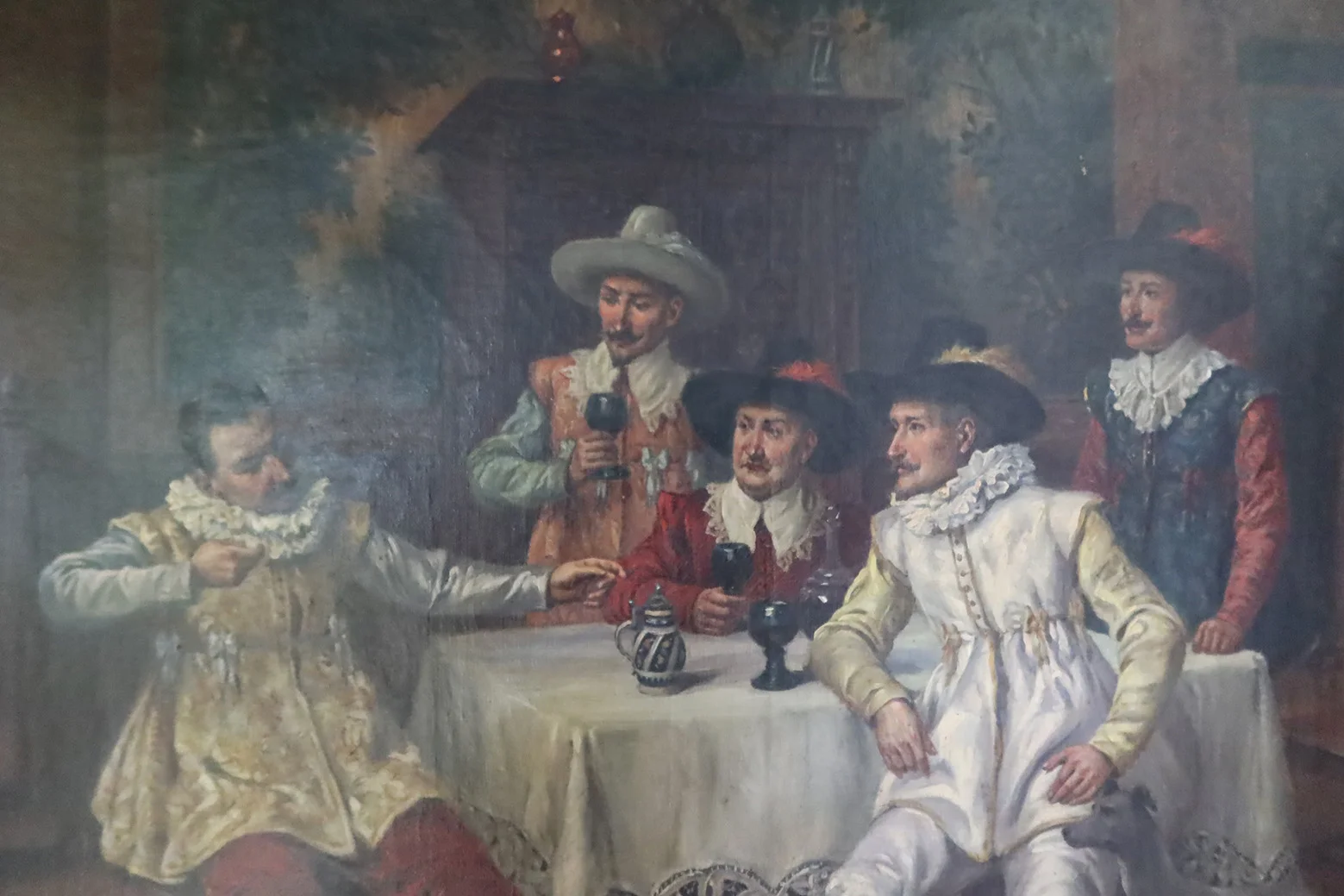 SCHILDERIJ door GASTON BONFILS