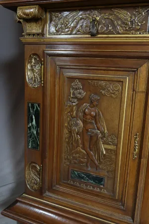 Buffet Noyer Sculpté