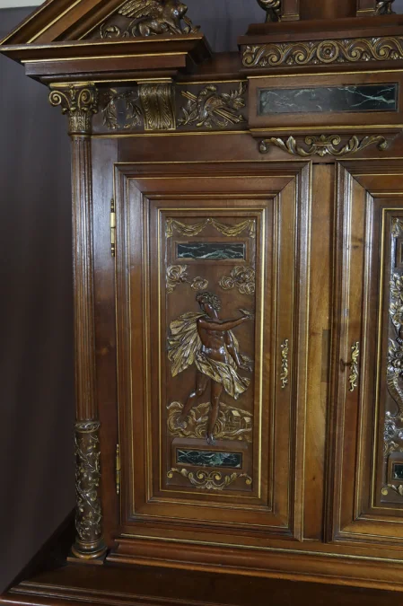 Buffet Noyer Sculpté