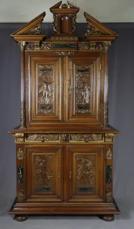 Buffet Noyer Sculpté