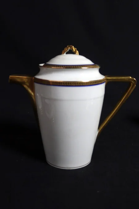 Service à thé art déco porcelaine