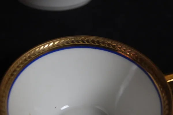 Service à thé art déco porcelaine