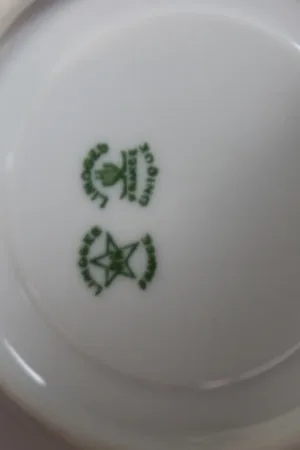 Service à thé art déco porcelaine