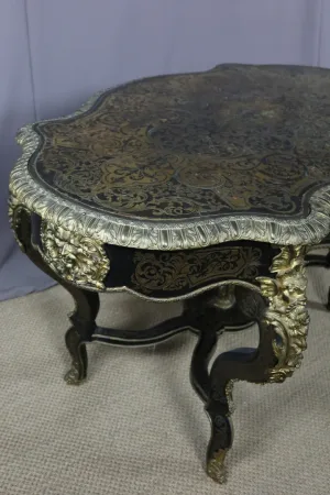Table De Milieu Boulle XIX