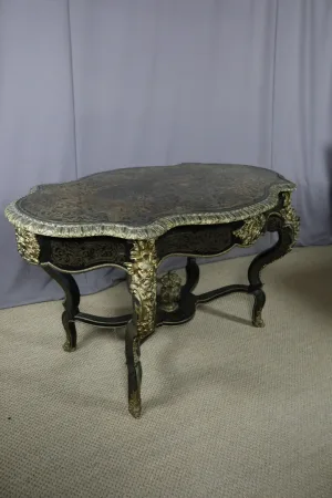 Table De Milieu Boulle XIX